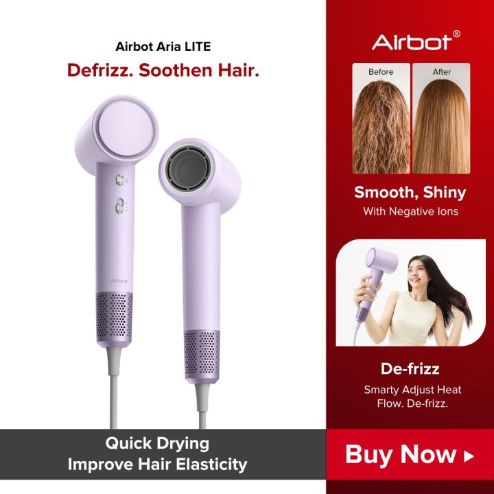 Airbot Aria Series, High Speed Hair Dryer 200mil Negative Ions Mirror