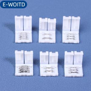 E-WOITD 10 cái LED Strip kết nối 8 mét 10 mét 2pin 3pin 4pin 3528 5050 RGB màu duy nhất solderless PCB board dây miễn phí hàn kết nối