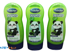 [HCM]Sữa tắm gội 2 trong 1 hình gấu trúc cho bé hiệu Bubchen nhập khẩu Đức dung tích 230ml