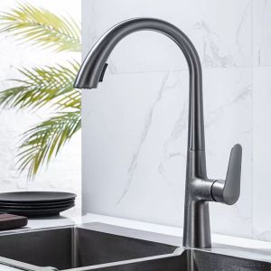 Kitchen Faucet Stainless Steel Anti-Leak & Water-Saving Design 360° Swivel COD