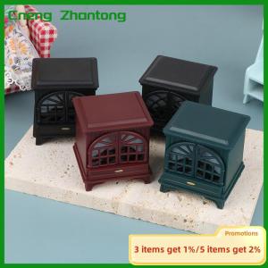 Cneng Dollhouse Miniature Simulation Fireplace Model Furniture Ornaments Kids Toys