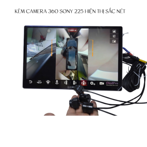 [Mã Giảm 10%] Màn Hình Android Ô Tô OledPro 13.1 Inch Liền Camera 360 Toàn Cảnh - Màn Hình Cảm Ứng 2K Xe Hơi RAM 4GB/64GB Chip Tốc Độ Cao Tặng Bản Đồ Chỉ Đường Bảo Hành 12 Tháng Cắm Giắc Zin Toàn Bộ Các Dòng Xe
