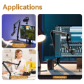 Ulanzi TM01 Microphone Boom Arm with Desk Mount ขาตั้งหนีบโต๊ะ สำหรับไมโครโฟน รับน้ำหนักได้ 1.5 กก.. 