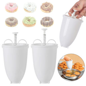 Portable Doughnut Mould Donut Waffle Maker Machine Dispenser Kitchen Utensil DIY Baking Tool Handmade Donut Maker Easy Fast