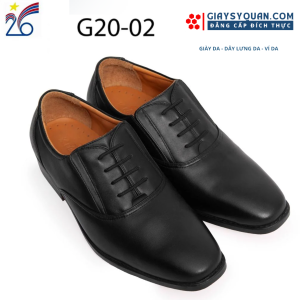 Giày Nam Da Bò G20-02 Chất Liệu Cao Cấp