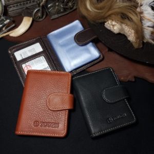 Tough กระเป๋าสตางค์หนังวัวแท้100%เกรดชามัวร์ กระเป๋าสตางค์ผู้หญิง กระเป๋าสตางค์หนัง กระเป๋าเงิน กระเป๋าใส่บัตร Leather Wallet รุ่น 3020