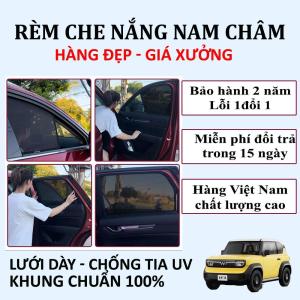 Rèm che nắng ô tô hút nam châm chắn nắng ô tô rèm che dày chuẩn form chắn nắng tốt