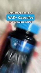 Wellness Labsrx NAD Supplement 100mg - 0 Capsules Liposomal NAD+ Boosting with Resveratrol NAD Plus Support Cellular H