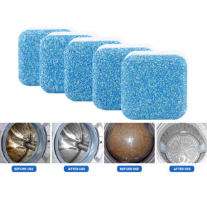 ( BISA COD ) Tablet Pembesih Mesin Cuci Sabun Pencuci Tabung Mesin Cuci Ampuh harga 10 tablet