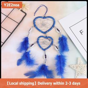 【Local shipping】 1x Feather Dream Catcher Wind Chimes Car Interior Wall Dreamcatcher Ornaments