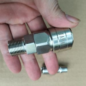 Khớp nối nhanh ổ bi khí nén đầu cái ren ngoài 1/2 inch (21mm) loại đẹp