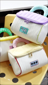 Túi đựng đồ vệ sinh cá nhân Túi đựng đồ trang điểm sức chứa lớn ngôi nhà đáng yêu Túi đựng mỹ phẩm cầm tay trang điểm Túi chăm sóc da túi lưu trữ túi giặt