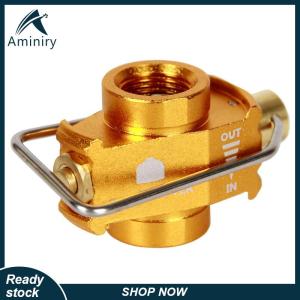 Aminiry[Love sports] ตัวประหยัดก๊าซสำหรับตั้งแคมป์รวมถึงตัวแปลงแก๊สชิฟเตอร์แบบแบนอะแดปเตอร์แปลงถัง