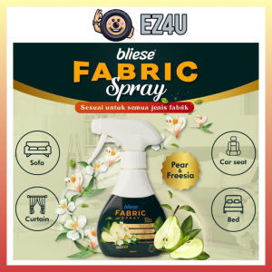 [EZ4U] BLIESE Fabric Spray Pear & Freesia Anti Bacteria 200ML Pewangi Bilik Pewangi Rumah Pewangi Tandas Spray 200ML