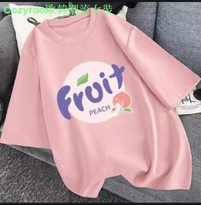 Áo Thun Nam Nữ Form Rộng In Hình FRUIT độc đẹp Vải Dày Mịn Thiết Kế Thời Trang Đường May Sắc Sảo