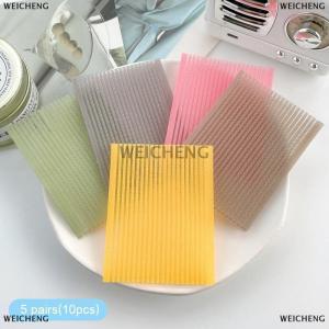 [COD] WEICHENG 10Pcs Pack Barber Paste Hair Sticker No Trace Gripper Barber Grippers Hair Holder Hair Styling Cutting Portable Magic Sticker Hair Accessories