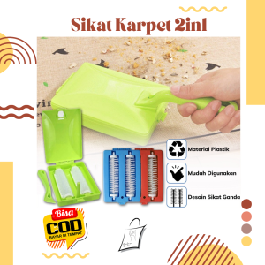 Sikat Karpet Ajaib 2in1 Serbaguna / Sikar Serbaguna / Alat Pembersih Kotoran Debu Bulu Sofa Kasur