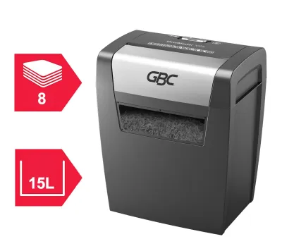 GBC X308 Paper Shredder X312 S206 Duo ShredMaster Strip Cross Cut Shredder Shredding Shred Master X308 x308 308 Confetti Cut