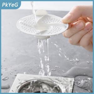 PkYeG Bồn tắm cống tóc Catcher bồn tắm tóc Catcher cống bảo vệ lọc vòi hoa sen tóc cống Catcher lọc 3 cái