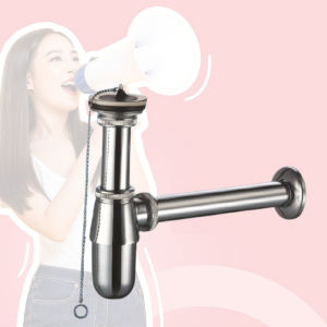 Sifon Leher Angsa Wastafel Pencet On Off Soligen Afur Air Stainless