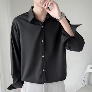 Áo sơ mi nam trơn vải Lụa kate Thanh lịch và Trẻ trung phù hợp phối đồ Công sở & Dạo phố SM001