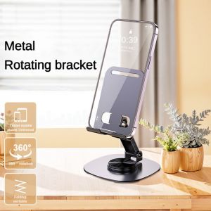 H Portable Folding Mechanical Cell Phone Stand Aluminum Alloy Desk Stand