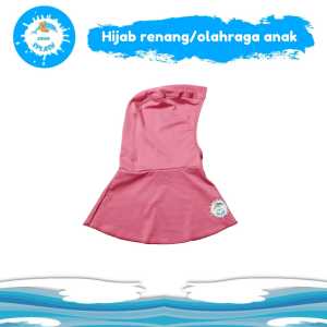 Hijab | Jilbab| Gym Olahraga | Renang Anak | Kid | UV Protection - Kiddie Splash