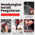 PROMO!!! Bor impek pembuka baut motor Cordless Impact Wrench high torsi Brushless impact Baterai 98Volt 98Vf 2 Baterai/impek Wrench inpek cas pembuka baut mobil infek buka baut motor Cordless impact baterai asli komplit impact murah berkualitas. 