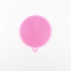 Gratis Ongkir - Spon Silikon Cuci Piring Bulat / Sponge Cuci Piring / Sponge Karet / Spon Anti Kuman