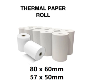 1 CTN / 10 pcs Thermal Paper Roll  POS Receipt Printer Paper Receipt Roll Coreless Thermal Paper Roll 57x50 /80x60