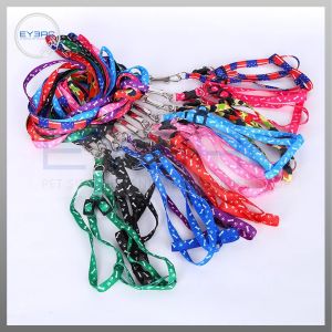 Pet Printed Thin Body Harness with Leash