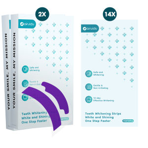 Purple Teeth Whitening Strips 7PCS With V34 Technology Dental White Patch Oral Hygiene Dental Tool