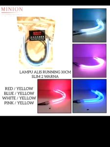 Lampu Alis LED Running 30cm & Lampu Alis Nyala Antri 12v