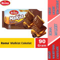 Biskuit Rasa Cokelat Belgian - Biskuit Roma - Biskuit Malkist Chocolate - 90gr. 