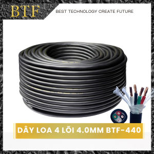 Dây Loa Nhập Khẩu BTF | 2-4-6-8 Lõi | Tiết Diện 1.5mm 2.5mm 4mm | Dây Loa 3 Lớp | Lõi Đồng Vỏ PVC Cao Cấp