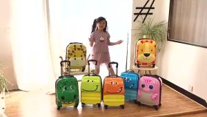 Luggage 18 Inch Cartoon Kids Hand Luggage Check-in Luggage Travel Luggage Backpack Trolley Rolling