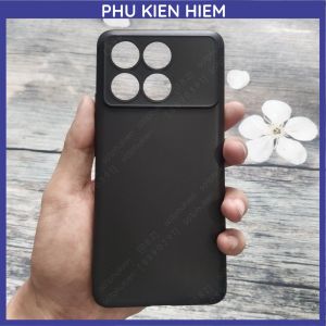 Ốp lưng Xiaomi K70 5G/ Xiaomi K70 Pro 5G loại dẻo đen bảo vệ cam cao cấp bền đẹp