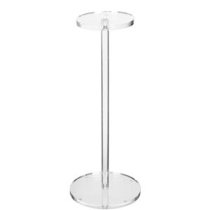 ขาตั้งที่แสดงหมวกวัสดุอะคริลิคใสแข็งแรงทันสมัยพร้อมฐานที่มั่นคงออกแบบมาสำหรับหมวกหลากสไตล์