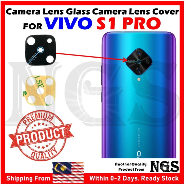 Camera Lens Glass Camera Lens Cover For VIVO S1 Pro with adhesive