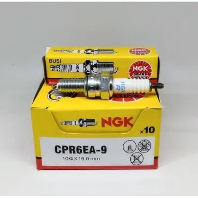 Busi NGK C7HSA CPR6EA 10 pcs ( sepuluh ) Busi Pendek / Panjang Beat Vario Mio Soul Supra Revo DLL