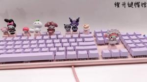 Clow M Personalized Three-Dimensional Single Creative ESC Mechanical Keyboard DIY Key Cap Melody Cinnamoroll Babycinnamoroll Cute Creative