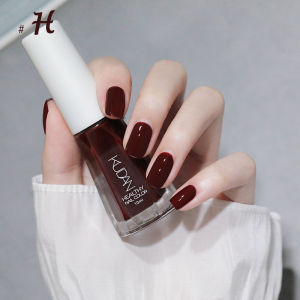 💄Orfila Cat Kuku Cepat Kering Tanpa Panggang Cat Kuku Berbasis Air yang Dapat Ditanggalkan Cat Kuku Berwarna Nude