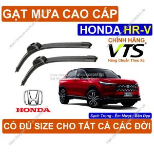 Gạt Mưa Kính Lái Cao Cấp Honda HR-V Cặp G.ạt Mưa Kính Lái Honda HR-V Có Đ.ủ Size Cho Các Đời Xe Honda HR-V