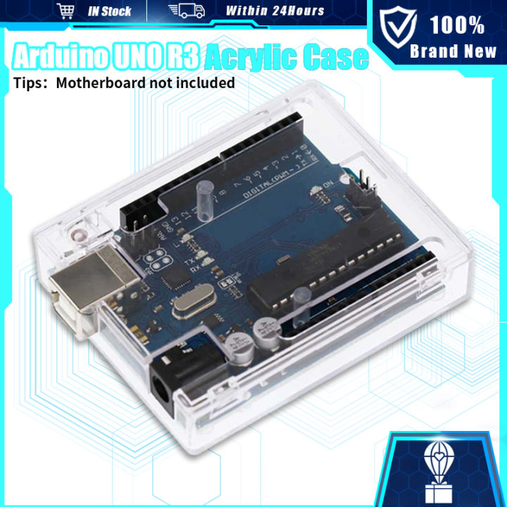 Arduino UNO R3 Case Protective Enclosure Acrylic Computer Box for ...