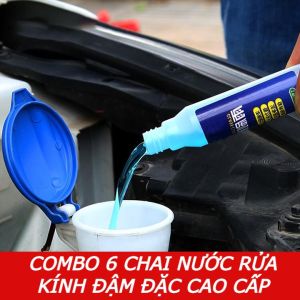 (Combo 30 viên) Viên Sủi Rửa Kính Xe Ô tô - Viên Pha Nước Rửa Kính Xe - Làm Sạch Vết Bẩn Trên Kính -1Viên = 4 Lít