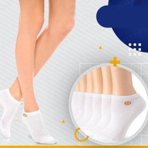 Jinli Magnetic Diabetes Relief Socks Extra Wide Socks for Lymphedema Swollen Feet Leg Bariatric Socks Medical Cast Sock Diabetic Non Binding Socks