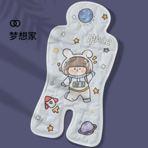 Baby Stroller Foldable Comfortable Seating Reversible Two Way Stroller for Baby Push Car Red and Grey