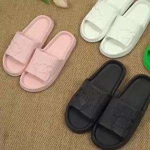 [Free Shipping] WomenS Thick-Soled Slippers For Outdoor Wear Autumn And Winter Trendy New Style Soft Fur Semi-Cotton Slippers For Spring And Summer