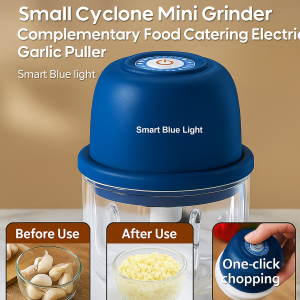 Electric Mini Cyclone Grinder Mini Electric Garlic Press Cordless Food Blender