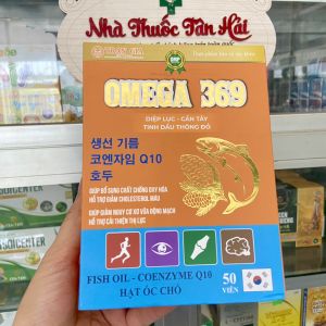 Viên dầu cá Omega 369 viên uống bổ mắt hỗ trợ tim mạch và sức khỏe hỗ trợ làm đẹp da